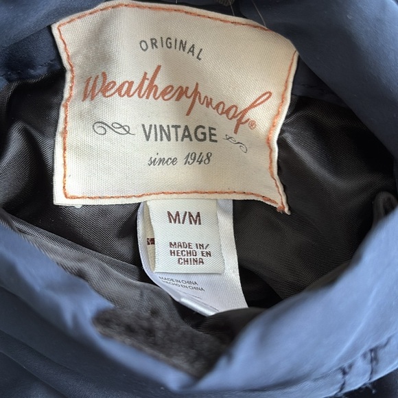 Weatherproof Vintage Men's Reversible Navy Vest size M. - Picture 11 of 11